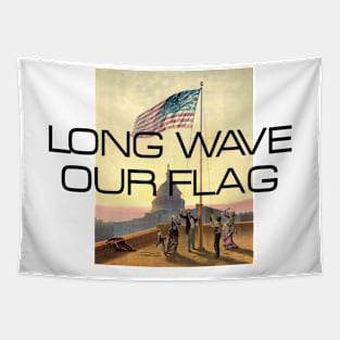 Long Wave Our Flag Tapestry