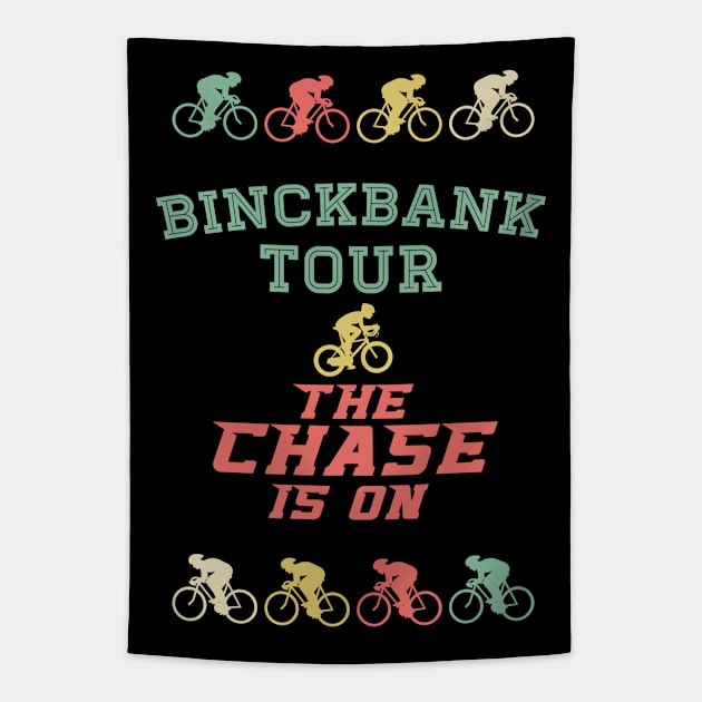 BinckBank Tour For all the fans of sports and cycling Tapestry by Naumovski