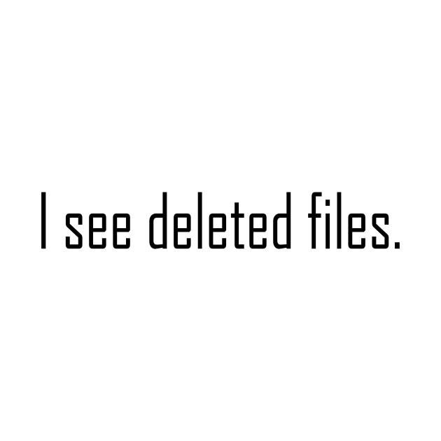 I see deleted files. by DFIRTraining