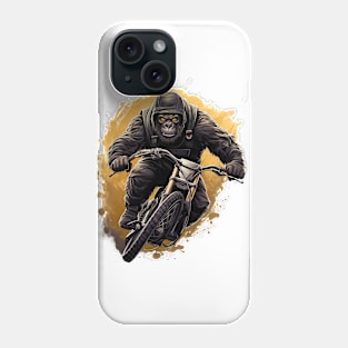 gorilla rider Phone Case