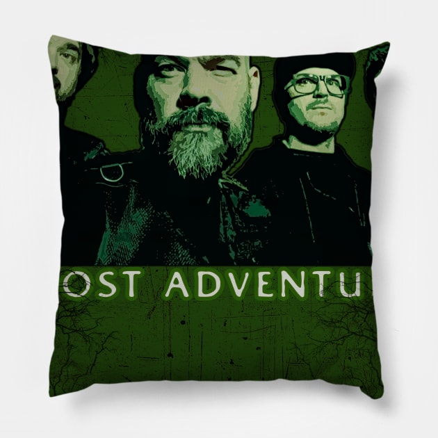 Ghost Adventures Crew 2021 Pillow by Gallifrey1995