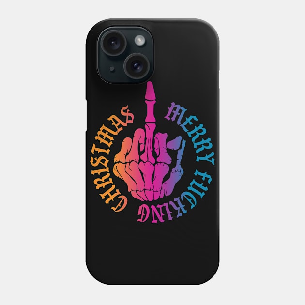 Merry Fucking Christmas Phone Case by Rayrock76