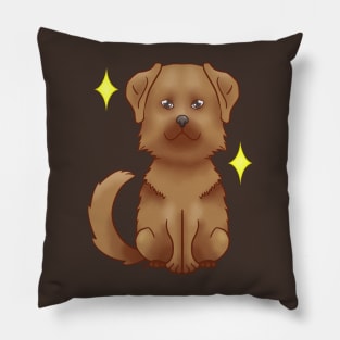 Labrador retriever chocolate Pillow