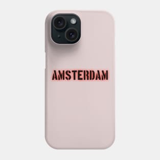 Cities- amsterdam Phone Case