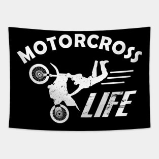 Motorcross Life Tapestry