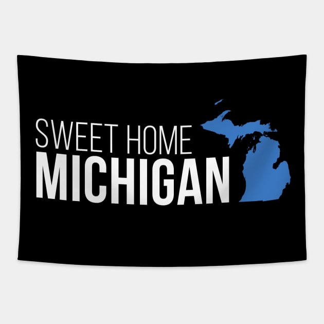 Michigan Sweet Home Tapestry by Novel_Designs