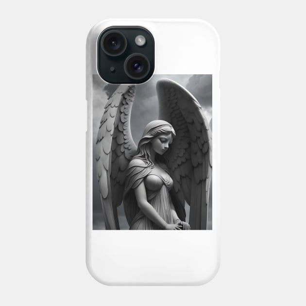 Sad angel Phone Case by Talcomunca