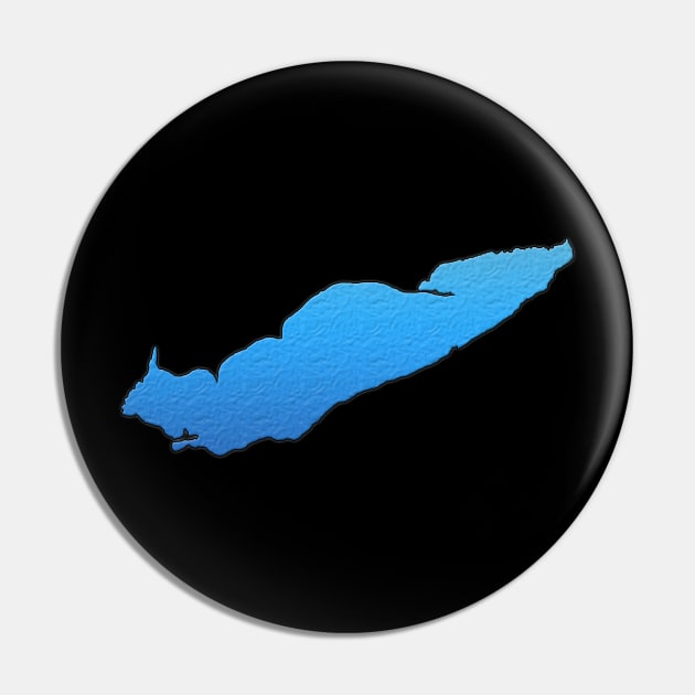 Lake Erie Great Lakes Outline Pin by gorff