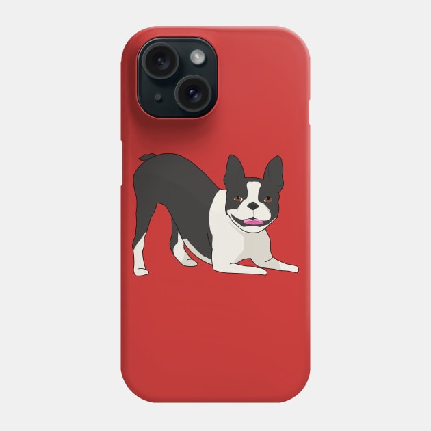 Boston terrier Phone Case by AMCArts