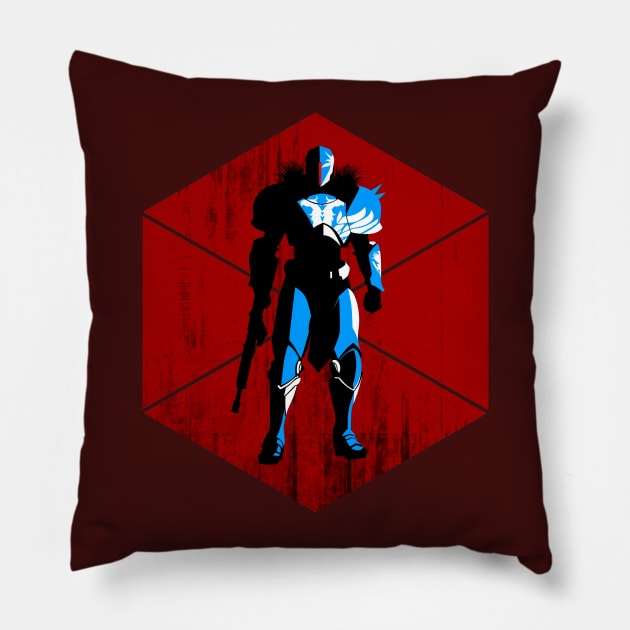 029 Titan D2 Pillow by Yexart