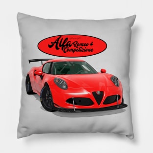 Alfa Romeo 4C Rosso Pillow