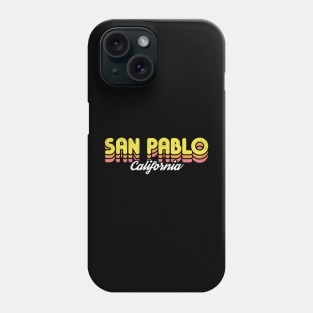Retro San Pablo California Phone Case
