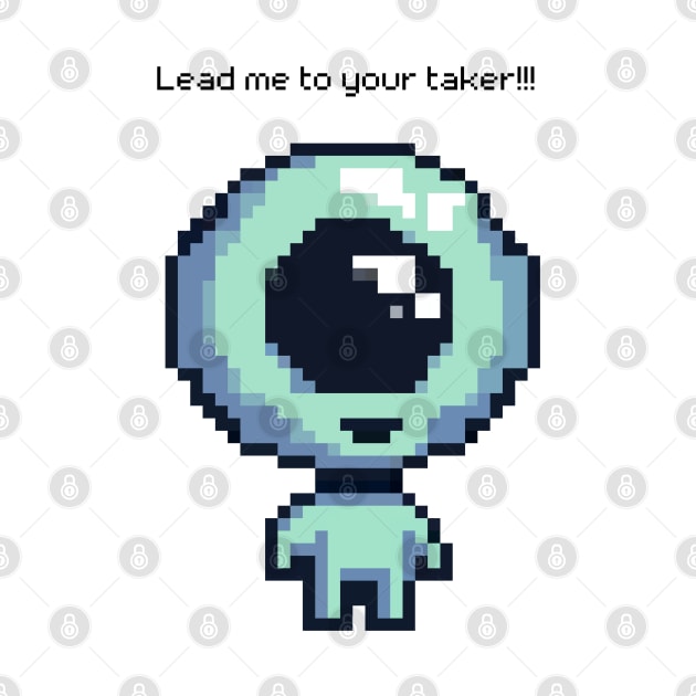 Adorable One-Eyed Alien - Meet Gerald by PixelArtly