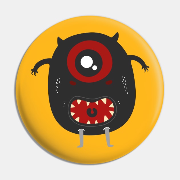 one eye monster Pin by mutarek