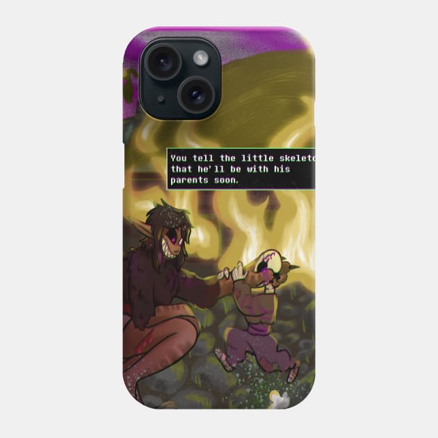 Skeleton Extant Phone Case by TailsDrawsJunk