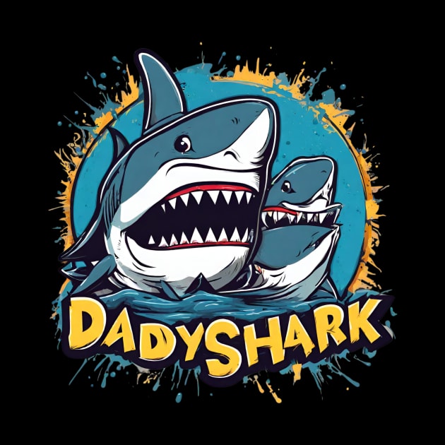 Daddy-shark by Jhontee