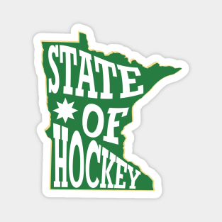 State of Hockey Minnesota Magnet