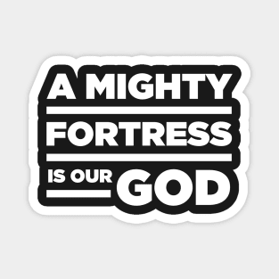 A Mighty Fortress | Lutheran Church Magnet