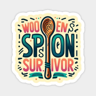 wooden spoon survivor Magnet