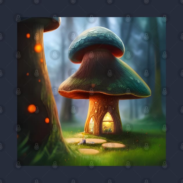 Enchanting Home for Sale (1) - Magic Mushroom House by TheThirdEye