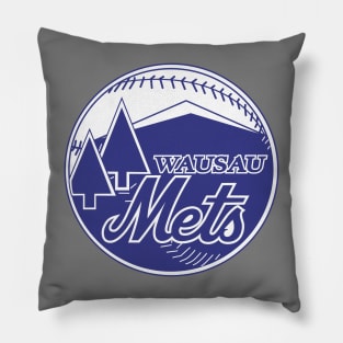 Defunct Wausau Mets Minor League Baseball 1978 Pillow