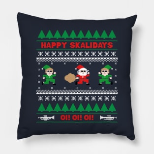 Happy Skalidays Pillow