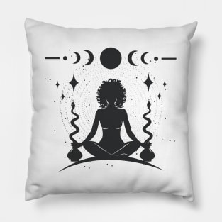 Meditation Goddess Pillow