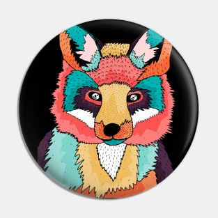 The colourful Fox Pin