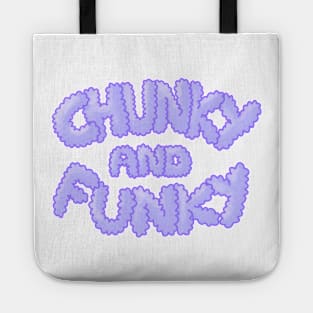 Chunky And Funky - Lilac Tote