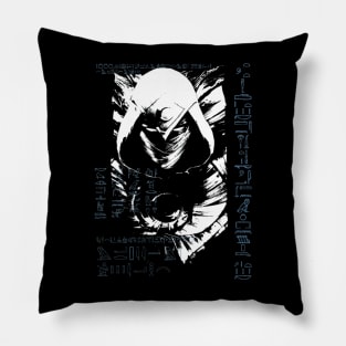 Moon Knight Grunge Knight Pillow