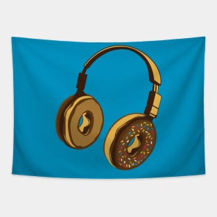 donut headphone Tapestry