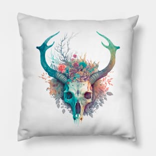 Skull of Nature Pillow