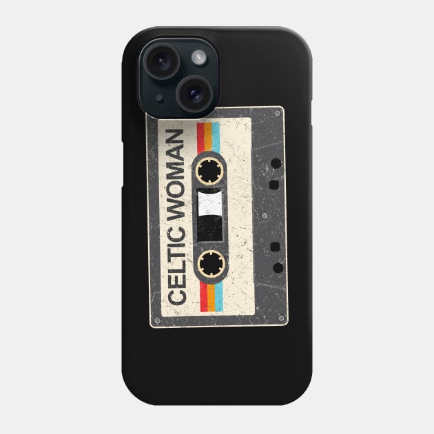 kurniamarga vintage cassette tape Celtic Woman Phone Case by kurniamarga.artisticcolorful