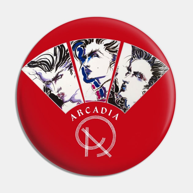 Arcadia Exclusive Duran Duran Pin by Pop Fan Shop