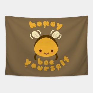 Honey Bee Yourself Tapestry