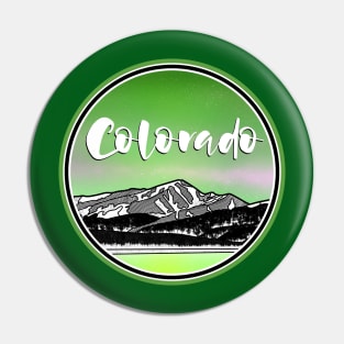 Colorado Mountains Pin