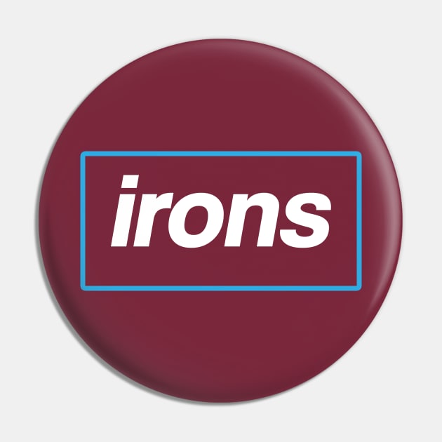 Irons Pin by Footscore