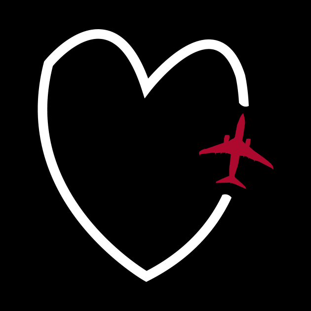 Flight attendant pilot love graphic by iilstore