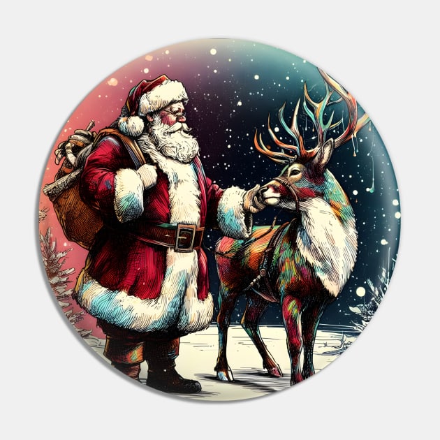 Captivating Christmas: Unleash Cheer with Unique Santa Claus Illustrations! Pin by insaneLEDP