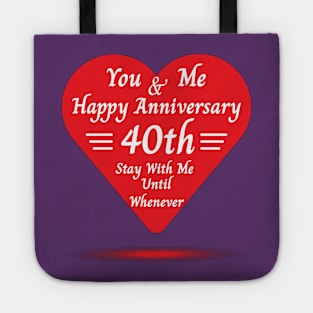 Happy Anniversary Tote