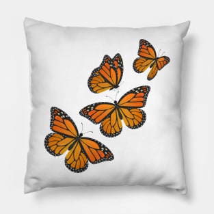 Monarch Butterflies Pillow