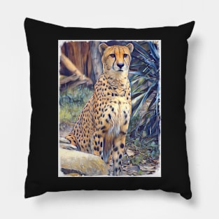 Cheetah Pillow