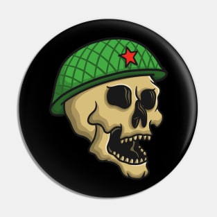 Soldier Skull Pro Pin