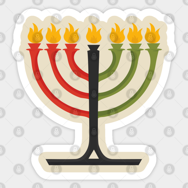 Kwanzaa Kinara Kwanzaa Sticker Teepublic