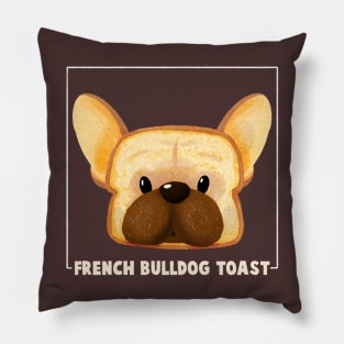 French Bulldog Toast Pillow