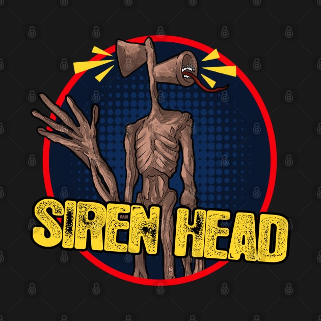 Siren Head - Yellow Logo by Sketchy