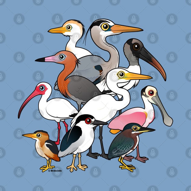 Birdorable Waders by birdorable