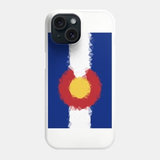 Low Poly Colorado Flag Phone Case