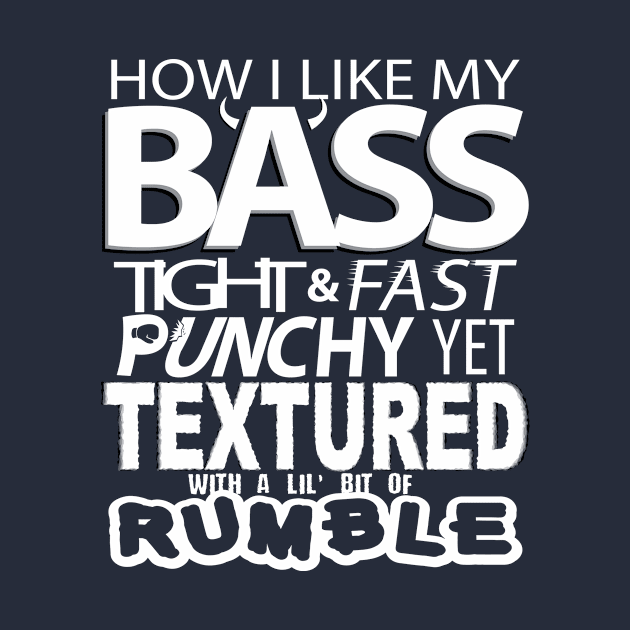 Audiophile - How I Like My Bass by myfairx