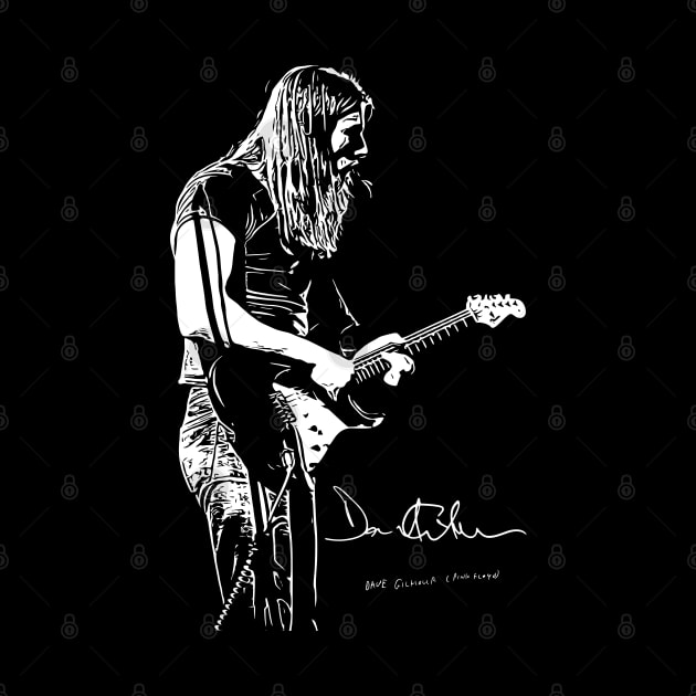 David Gilmour Guitar 2 by Playful Creatives